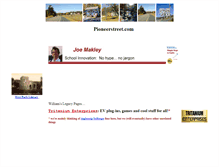 Tablet Screenshot of pioneerstreet.com